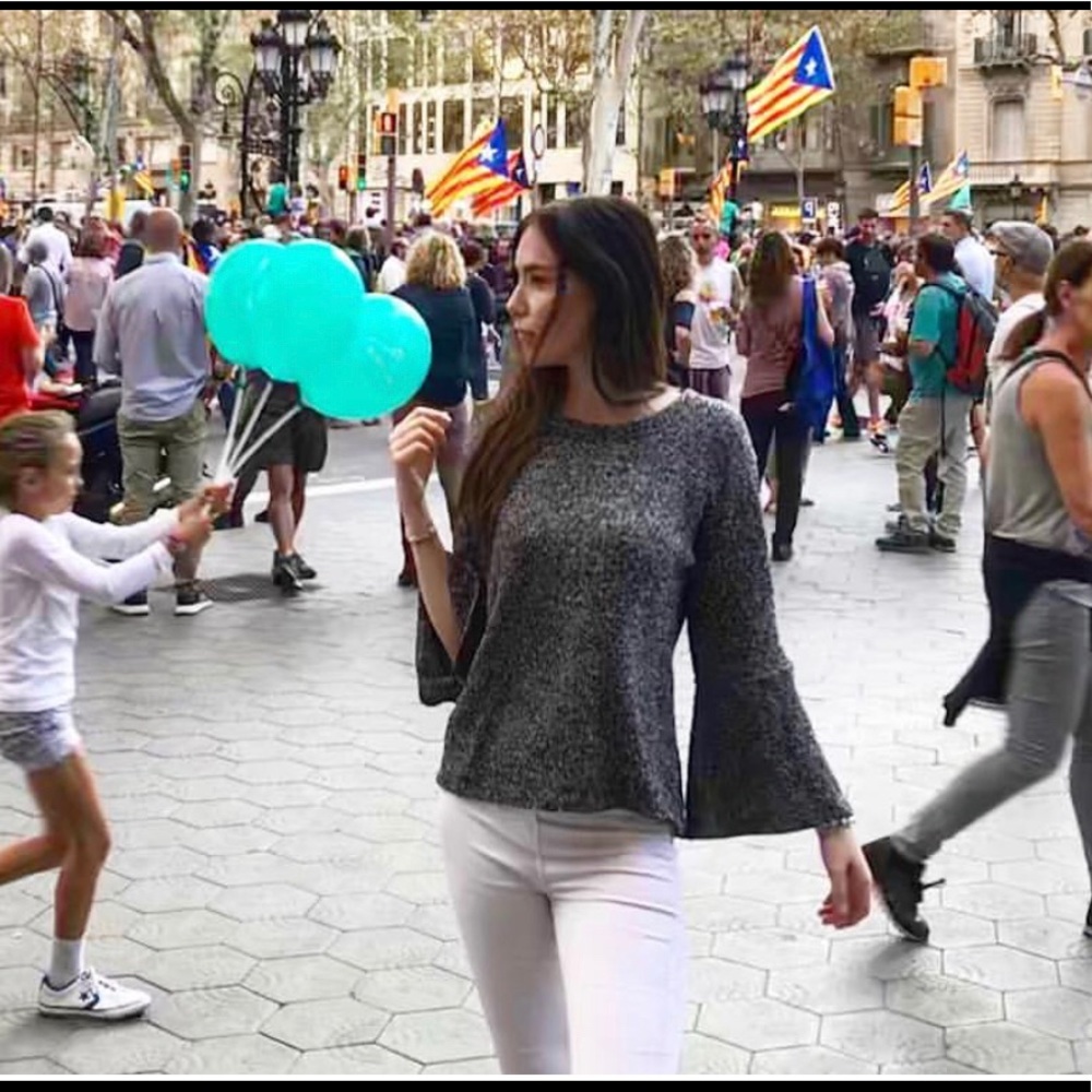 Italian Made Bell Sleeve Sweater